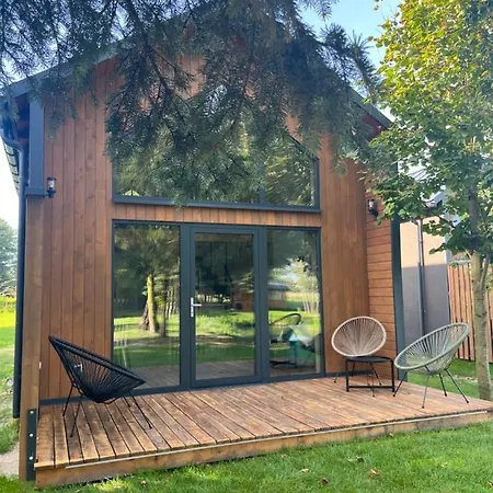 Trzy Stodoly - Kraina Lak Domki Caloroczne Na Roztoczu Narol Exterior photo