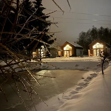 Trzy Stodoly - Kraina Lak Domki Caloroczne Na Roztoczu Narol Exterior photo