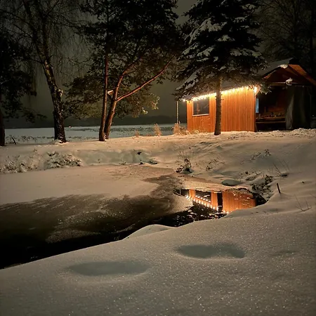 Trzy Stodoly - Kraina Lak Domki Caloroczne Na Roztoczu Narol Exterior photo